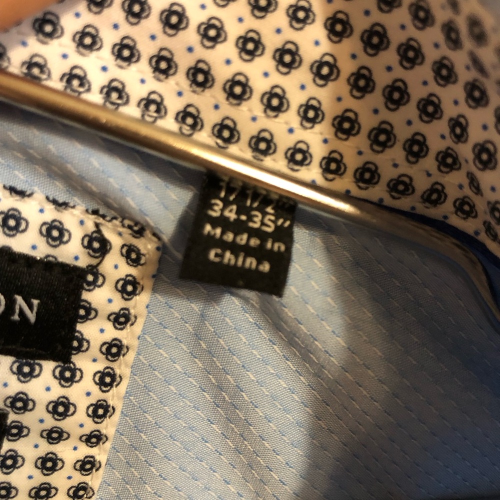 Report Collection, Blue, Double Cuff Button Down - image 4